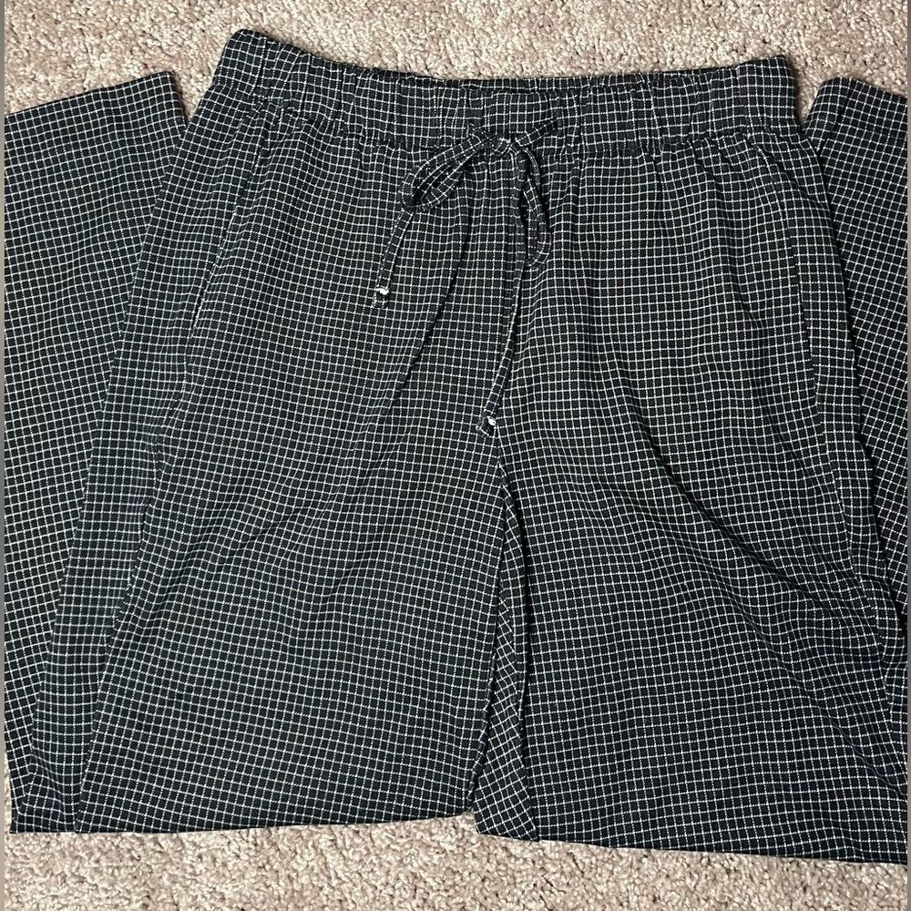 Black & White Pattern Dress Pants